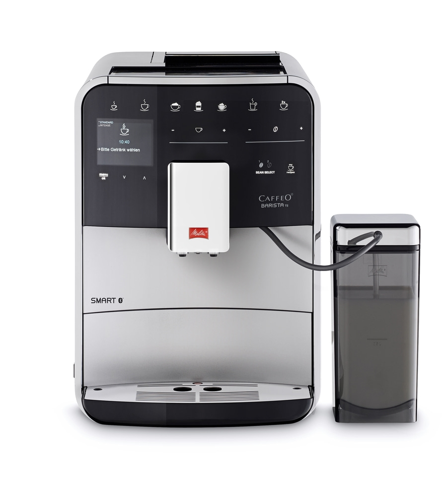MELITTA Kaffeevollautomat Barista TS Smart F85/0-101 Espressomaschine Silber