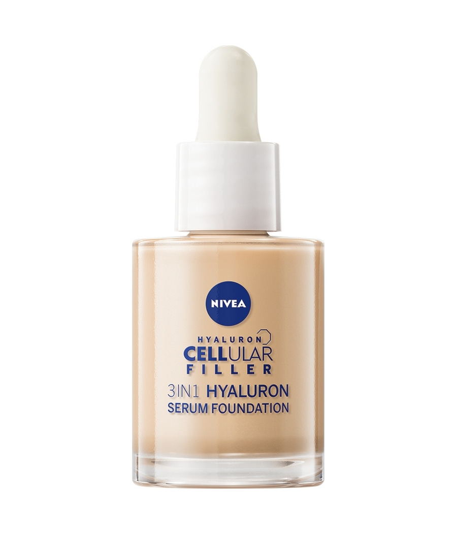 Nivea Hyaluron Cellular Filler 3in1 Hyaluron Serum Foundation