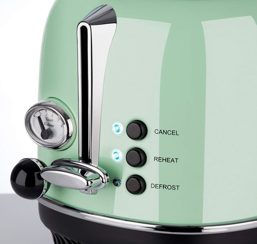 KORONA Retro Toaster 21665 Doppelschlitztoaster 815W Auftau-Funktion mint NEU