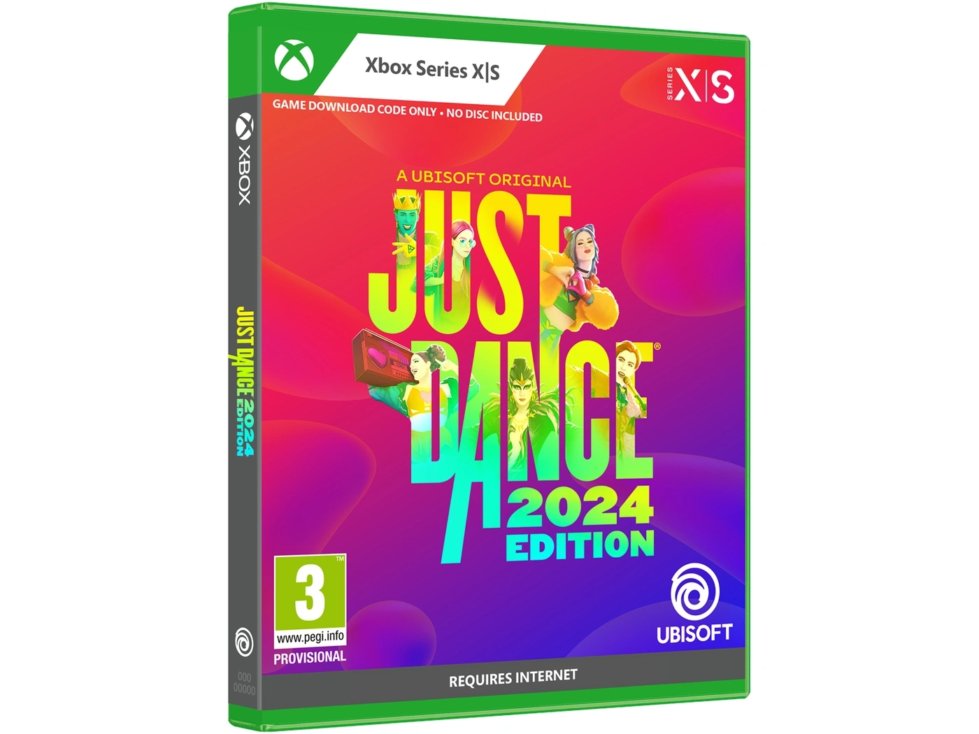 Xbox Series X/S Hülle für Just Dance 2024 Edition