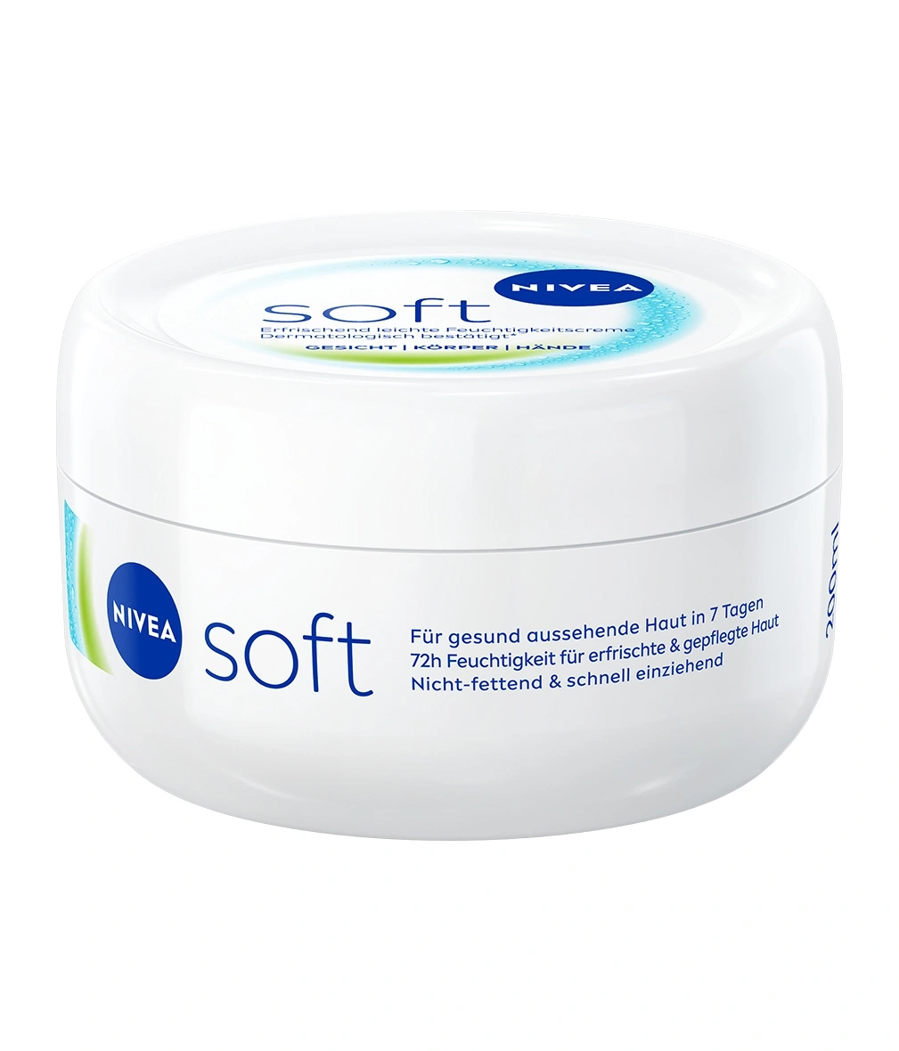 Nivea Soft Creme 200ml für Gesicht, Körper und Hände