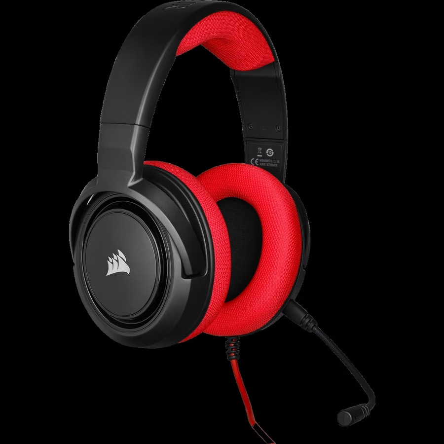 CORSAIR Gaming Headset HS35 Stereo Red ohrumschließend 3,5mm Klinke NEU