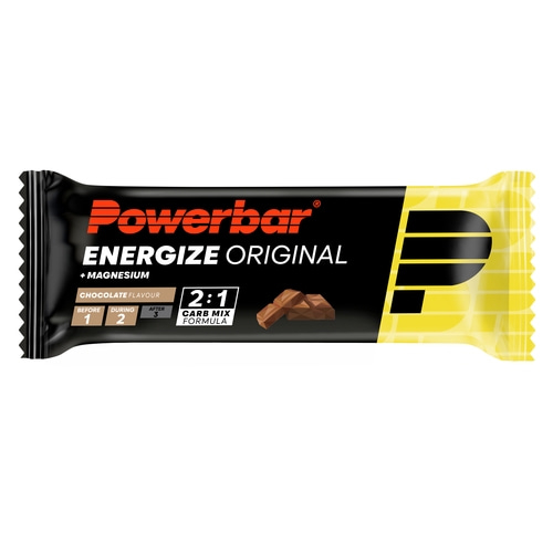 POWERBAR Energize Original Chocolate High Carb Energieriegel 15x55g