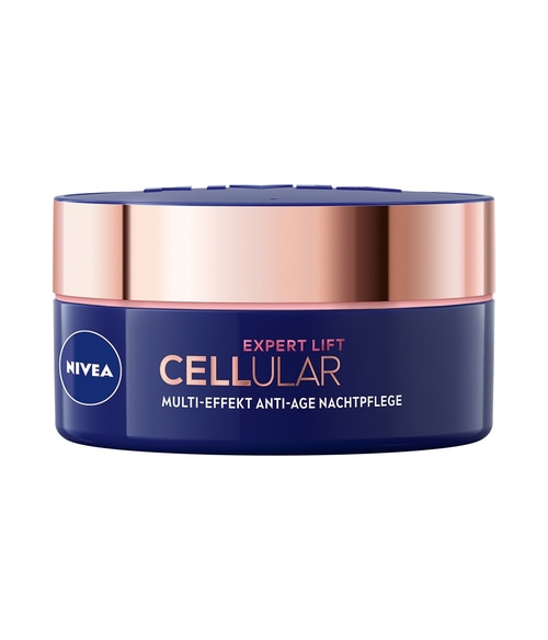 NIVEA Cellular Expert Lift Multi Effekt Anti-Age Nachtpflege mit Hyaluron 50ml