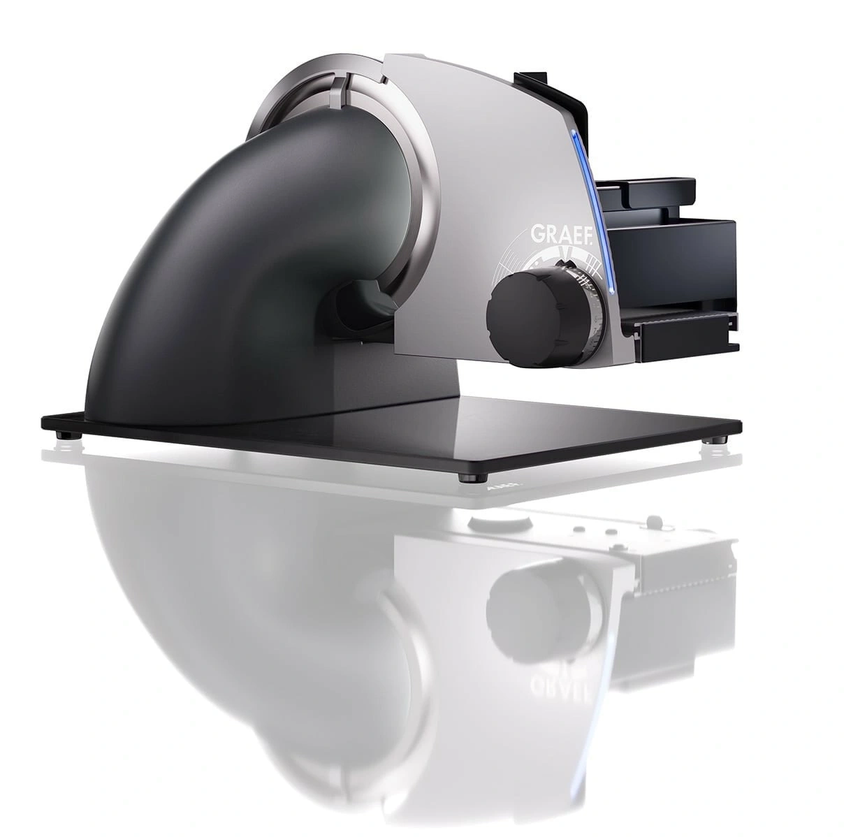 GRAEF Allesschneider SlicedKitchen S72016 Beleuchtet Vollmetall 170 Watt