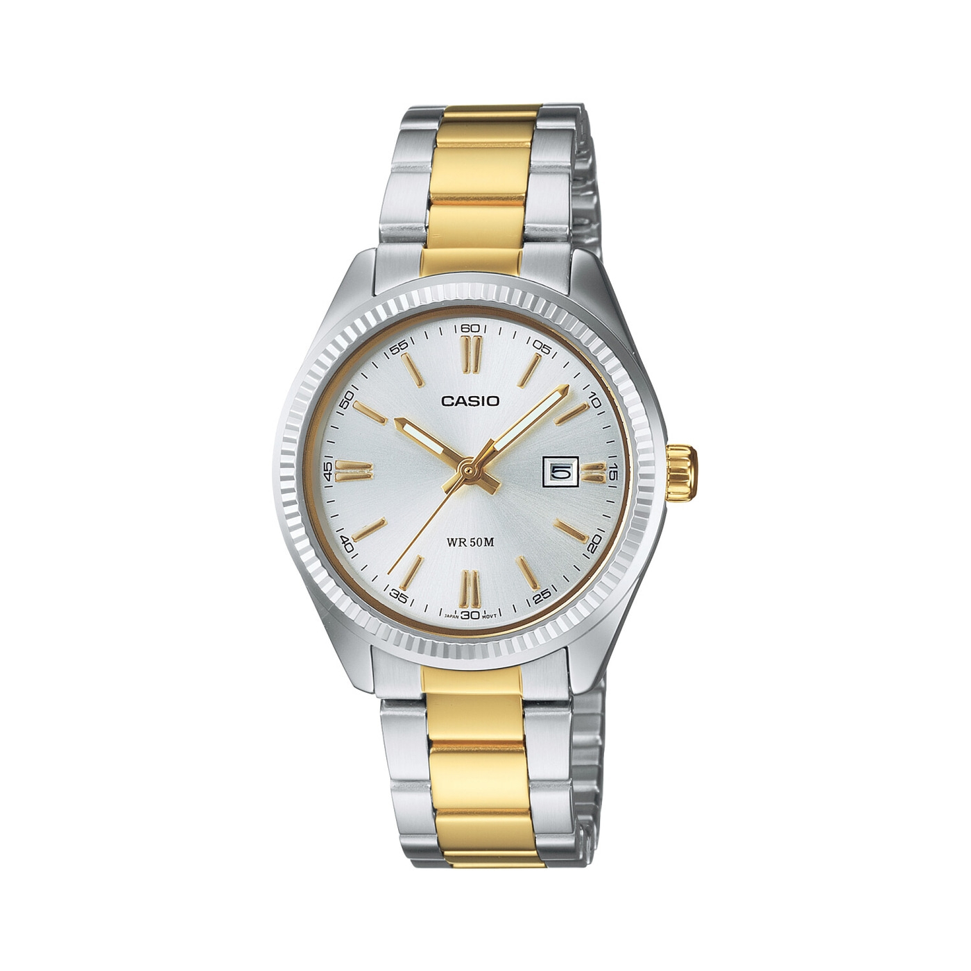 CASIO Collection Damenarmbanduhr LTP-1302PSG-7AVEG Quarz Mineralglas 30mm B-WARE