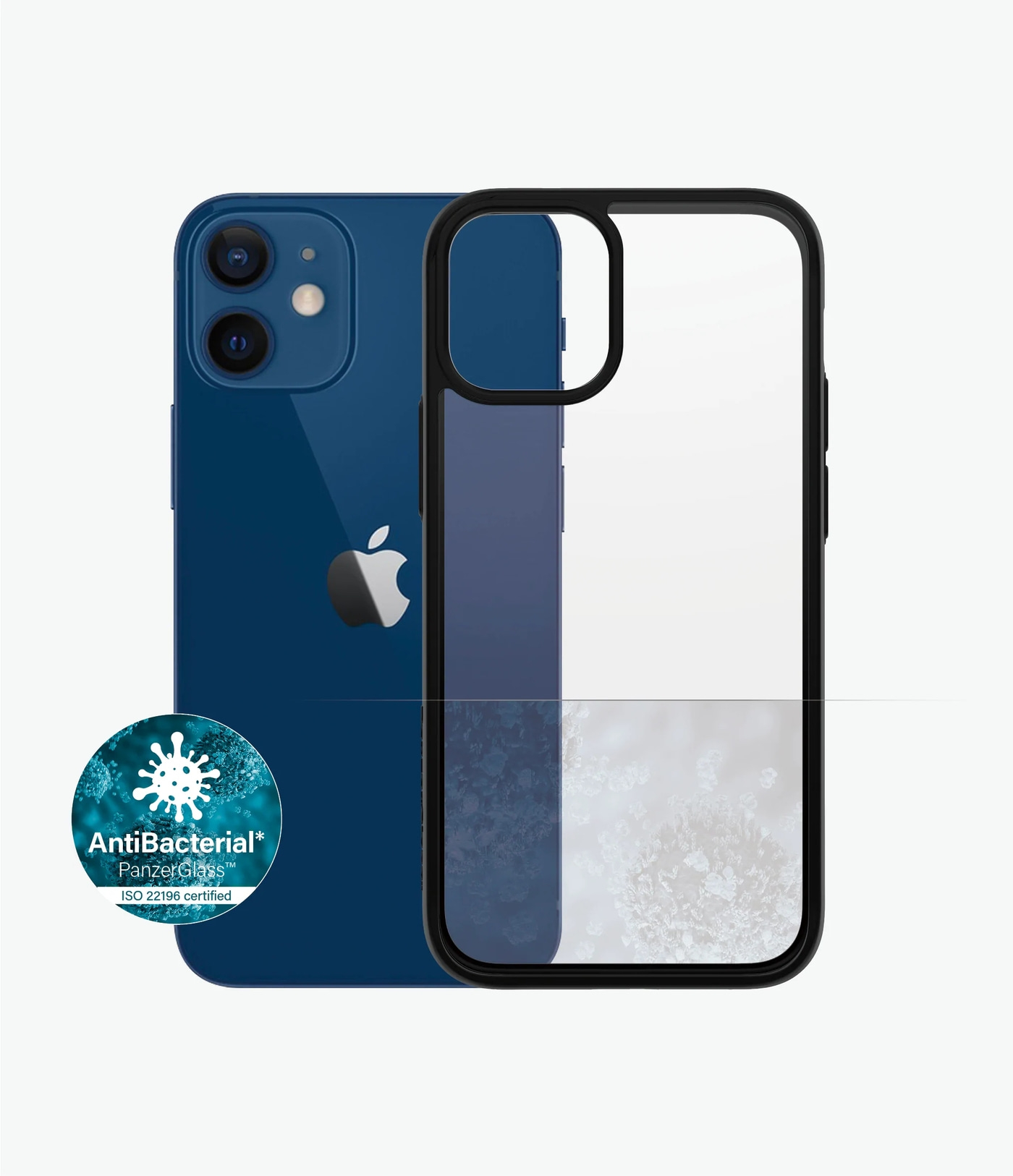 PANZERGLASS Schutzhülle Clear Case iPhone 12 Pro Max Handyhülle TPU Hülle