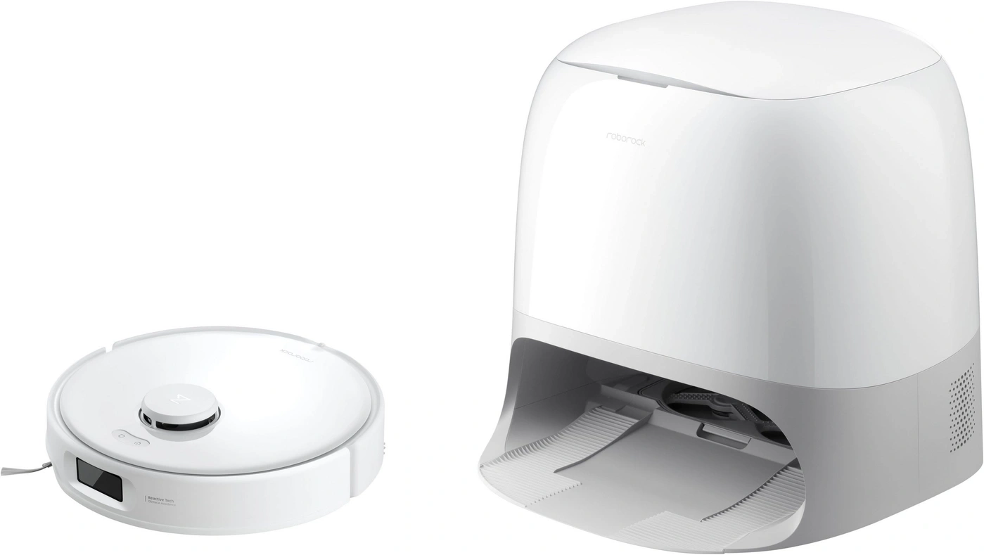 ROBOROCK Saugroboter Qrevo Curv 5A1 Wischfunktion Reinigungsstation weiß B-WARE