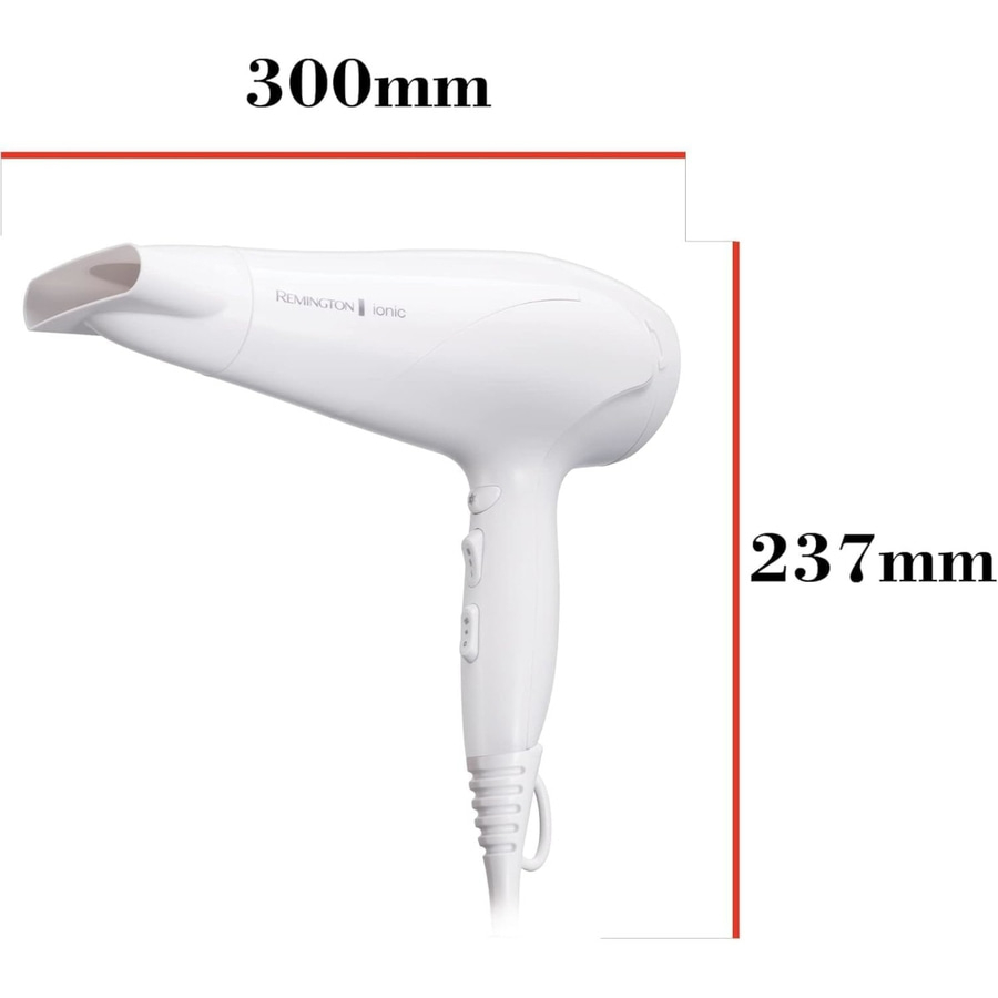 REMINGTON Ionen-Haartrockner D3199 Diffusor Stylingdüse Abkühlstufe 2200W Weiss