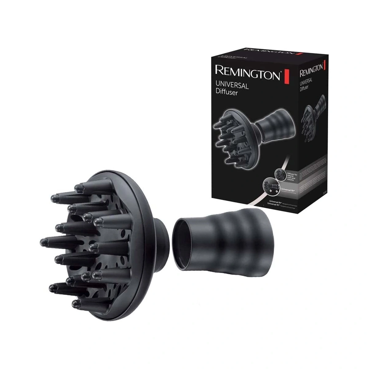 REMINGTON Universal Diffusor Aufsatz mit Adapter für fast alle Haartrockner