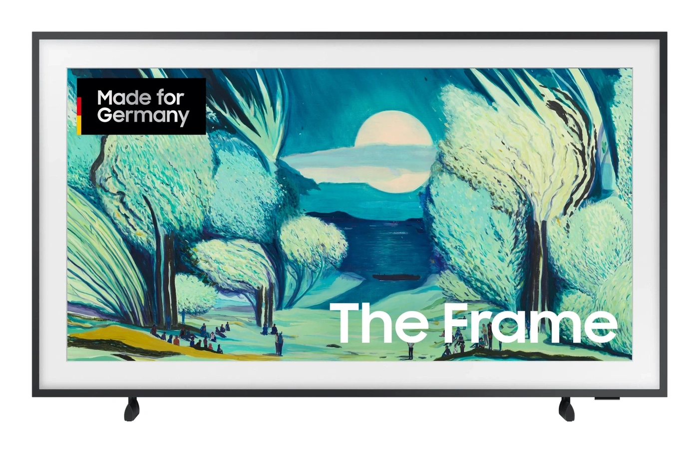 SAMSUNG The Frame GQ50LS03FAU QLED TV 50 Zoll 4K Smart TV 2025 Schwarz B-WARE