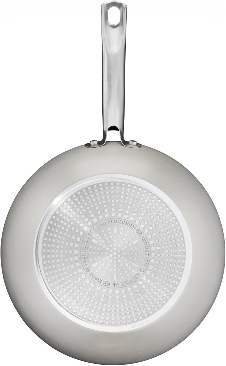 Pfanne mit Griff, aus recyceltem Aluminium, Made in France, Induktion