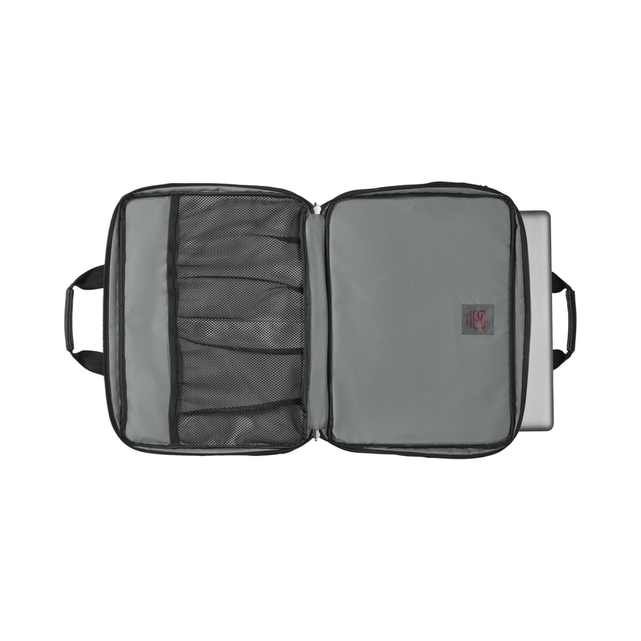 WENGER Laptop-Tasche Legacy 17" mit drei Fächern Tasche Schwarz-Grau 19 L
