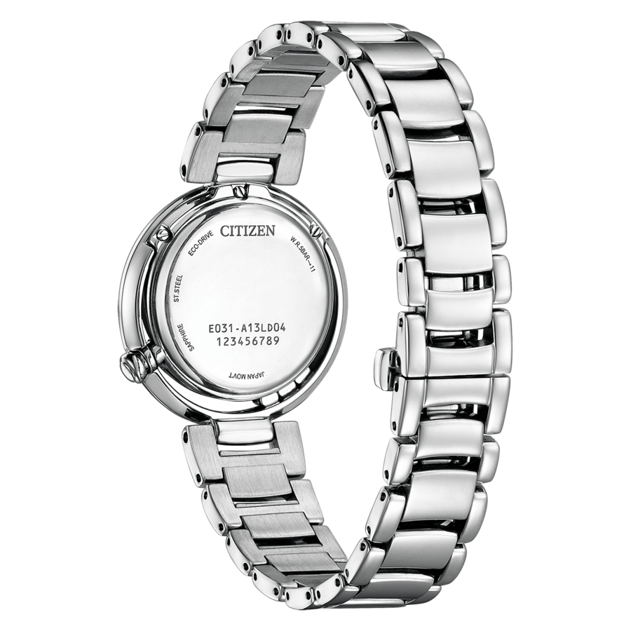 CITIZEN Armbanduhr EM1110-81N Damenuhr Eco-Drive Solar Analog 29 mm B-Ware