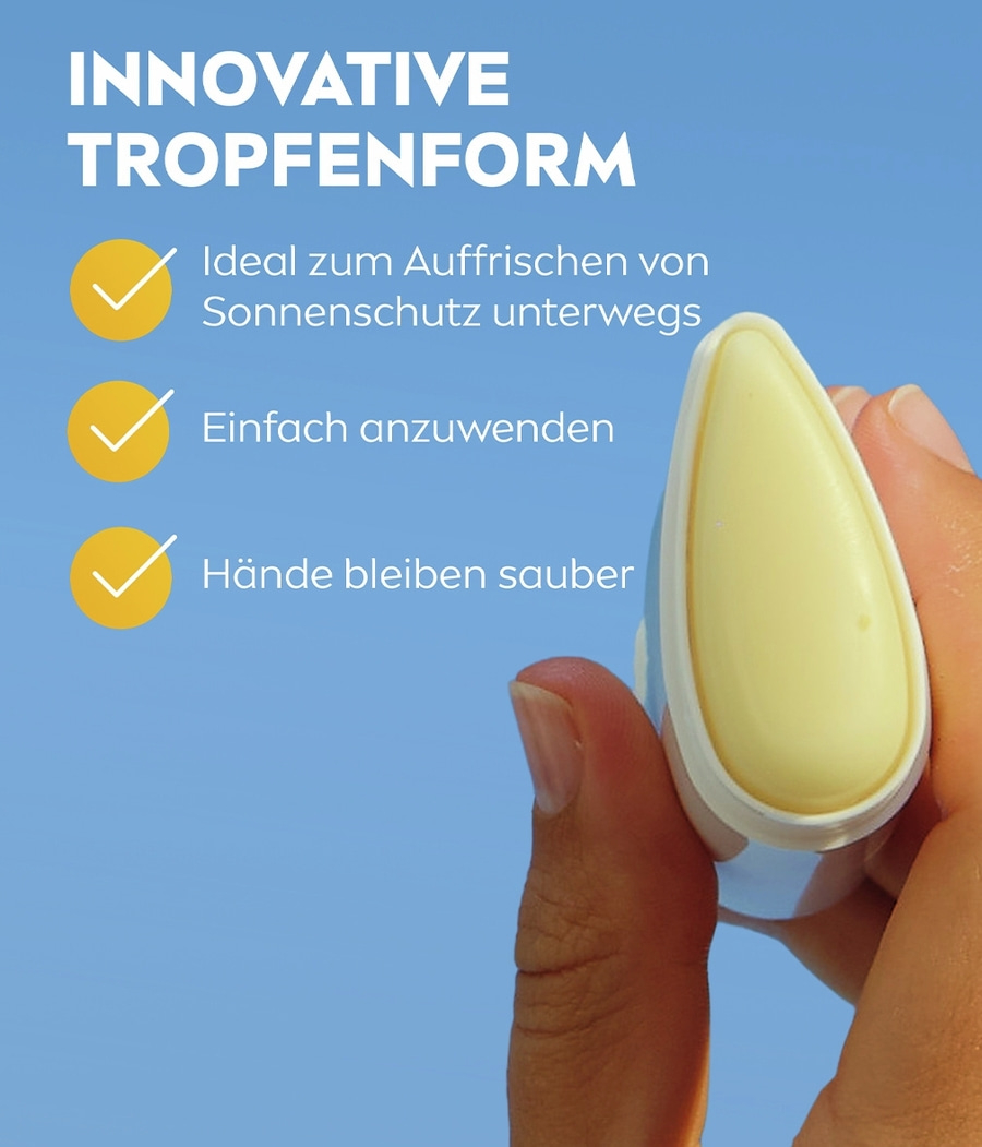 NIVEA SUN Breathable UV Specialist Silky UV Stick LSF 50+ 98 % UVB-Schutz