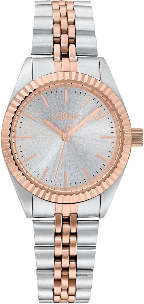 S.OLIVER Damen Armbanduhr Quarzuhr 2033525 Damenuhr Uhr 31mm B-WARE