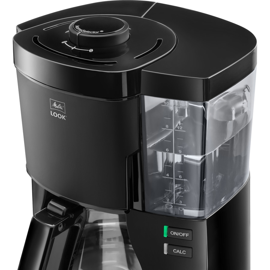 MELITTA Filterkaffeemaschine Look Perfection 1025-02 Warmhaltefunktion Schwarz