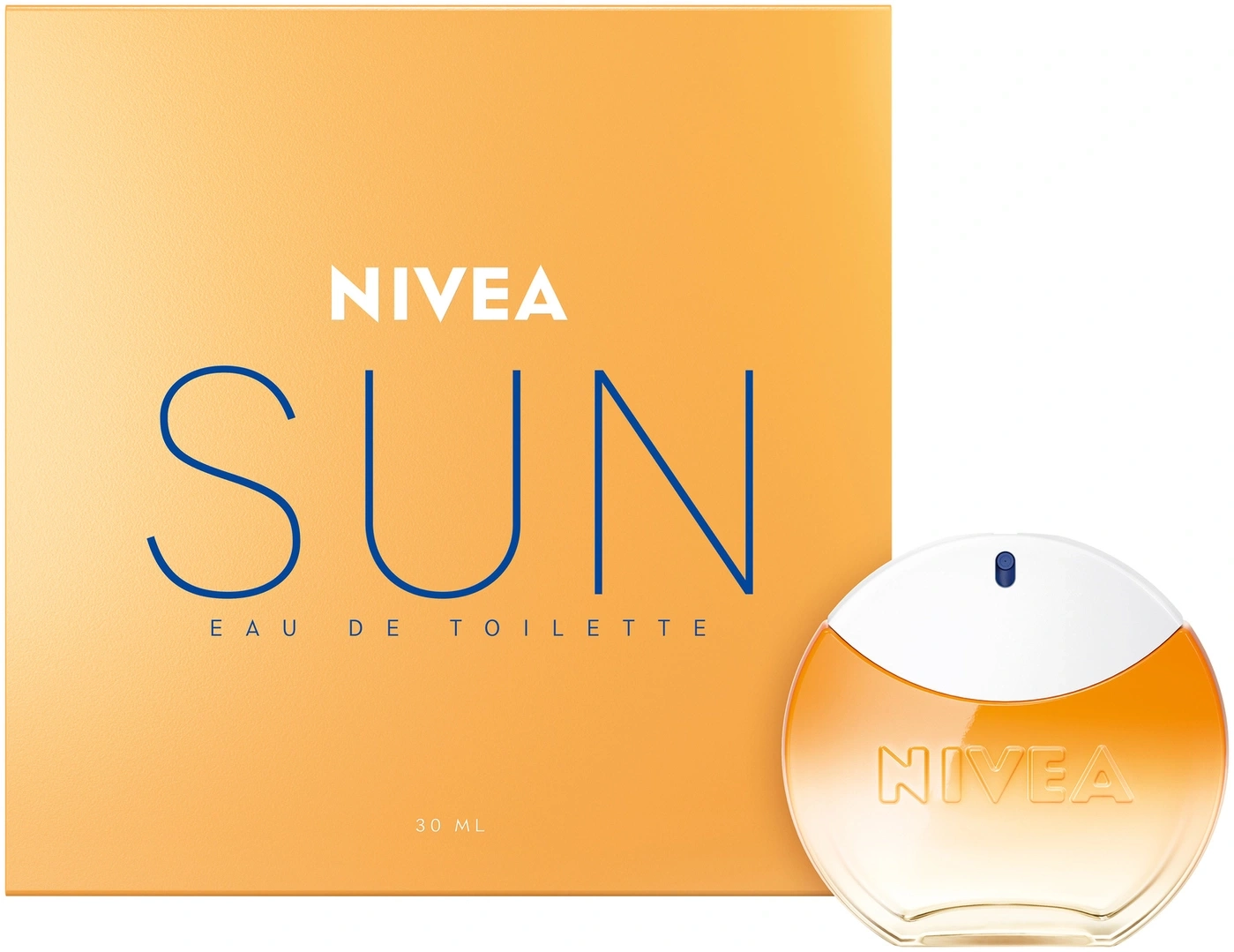 Nivea Sun Eau de Toilette 30 ml Parfum Flakon und Verpackung