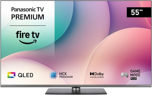 PANASONIC Fernseher 55 Zoll 139 cm 4K UHD QLED Smart TV TV-55W83AE8 Fire TV