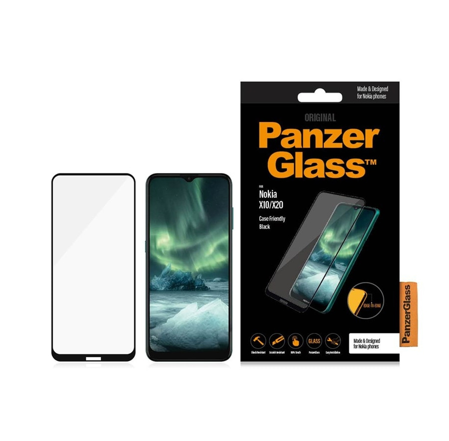 PanzerGlass™ Nokia X10 & X20 Displayschutzfolie Screen Protector Glass NEU