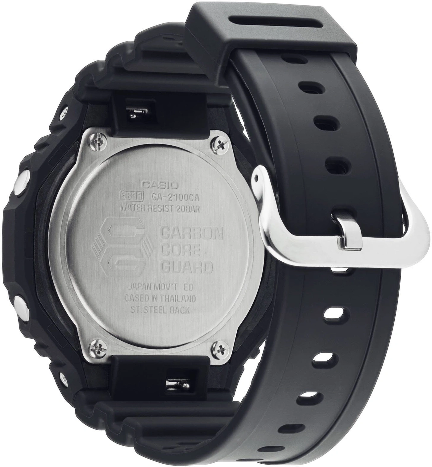 CASIO G-SHOCK Chronograph Herrenarmbanduhr GA-2100-1A2ER Quarzuhr B-WARE