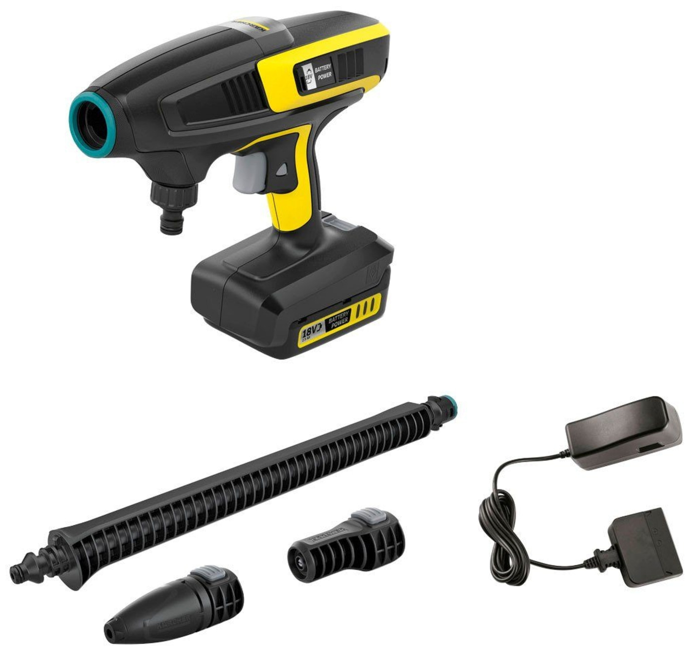 KÄRCHER Akku Hochdruckreiniger Handheld Cleaner KHB 6 max 24bar 18V Akku B-WARE