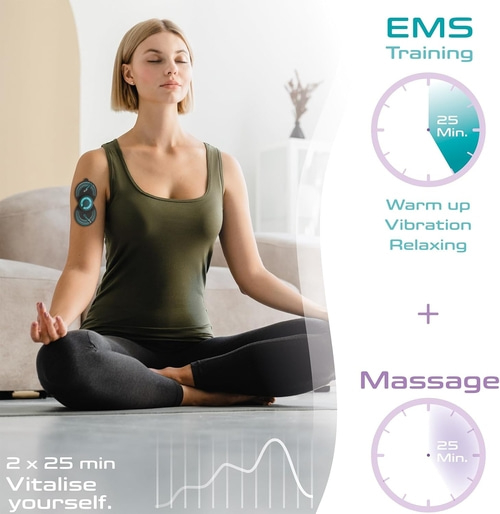 PRORELAX Ems Quickfit 49603 Massage-Gerät kompakt Stimulationstherapie NEU