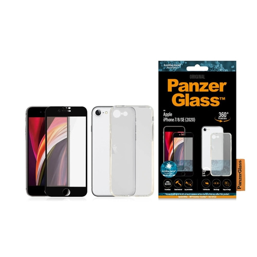PanzerGlass™ Handyhülle 2-in-1 iPhone 8|7|6|SE TPU Schutzhülle NEU