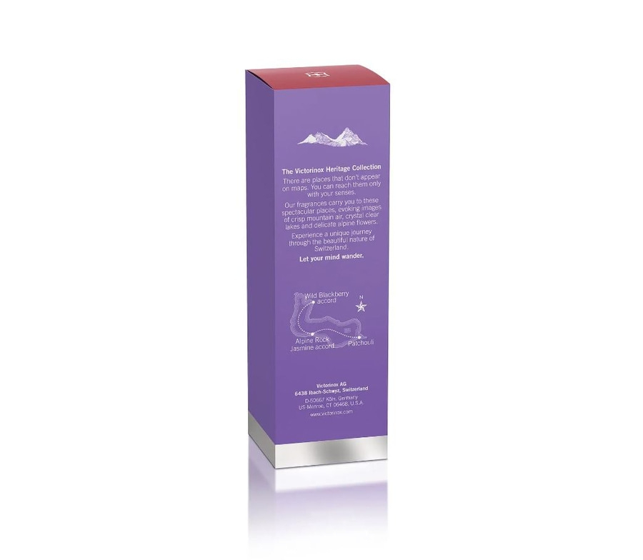 Victorinox Heritage Collection, Text über Duft, Wild Blackberry, Alpine Rock, Patchouli