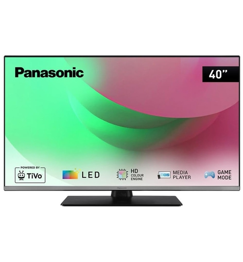 Panasonic Fernseher mit 40 Zoll Bildschirm, LED, TiVo, Media Player und Game Mode.