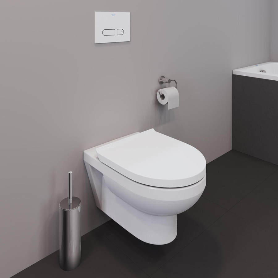 DURAVIT Toilettendeckel No.1 WC Toiletten Sitz Absenkautomatik 372x449x42 mm NEU