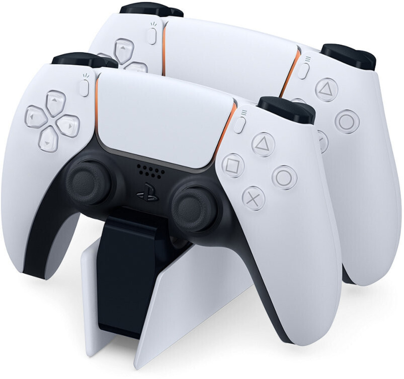 Playstation 5 Dual Sense-Ladestation für zwei PS5 Controller Weiß/Schwarz B-Ware