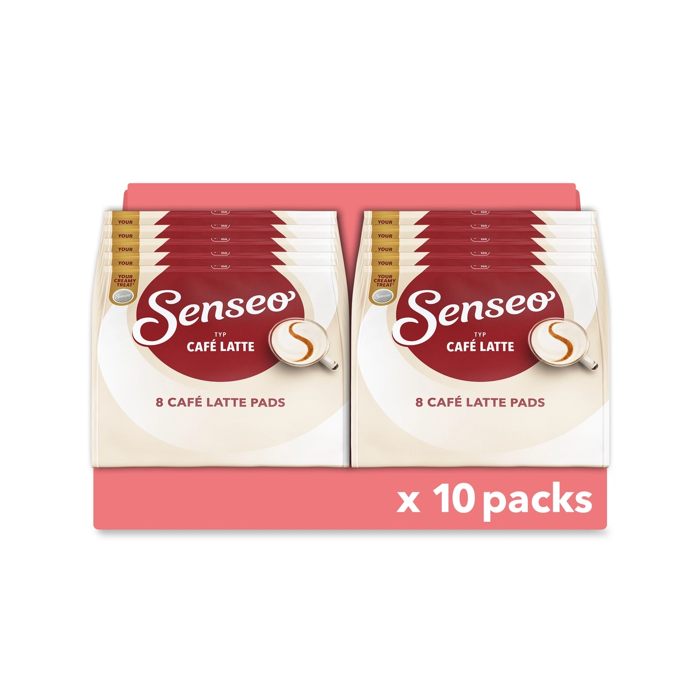 Packung Senseo Cafe Latte Pads