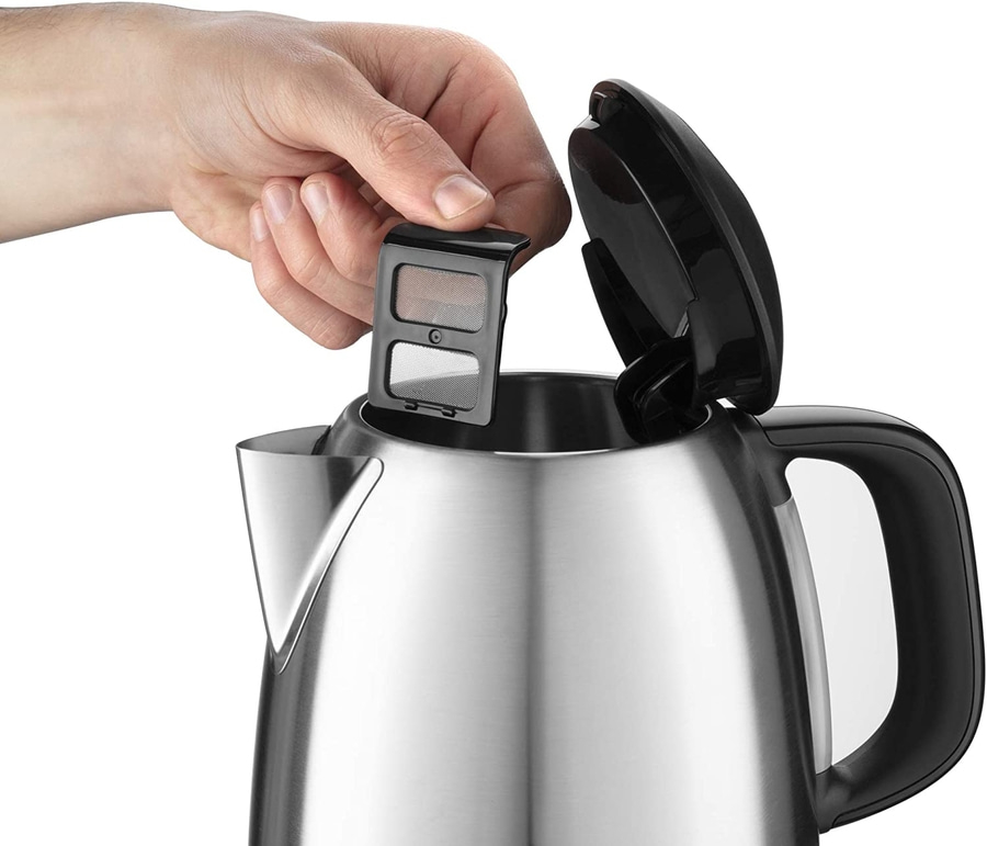 RUSSELL HOBBS Wasserkocher Adventure Mini 24991-70 Edelstahl 1,0 L 2400 W silber