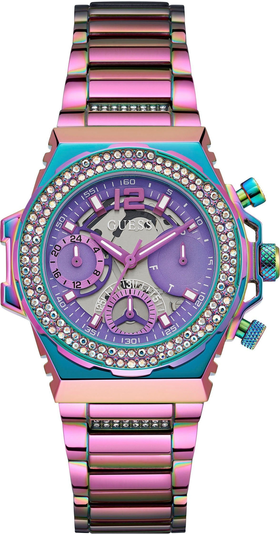 GUESS Damen Armbanduhr Multifunktionsuhr GW0552L4 Damenuhr Uhr B-WARE
