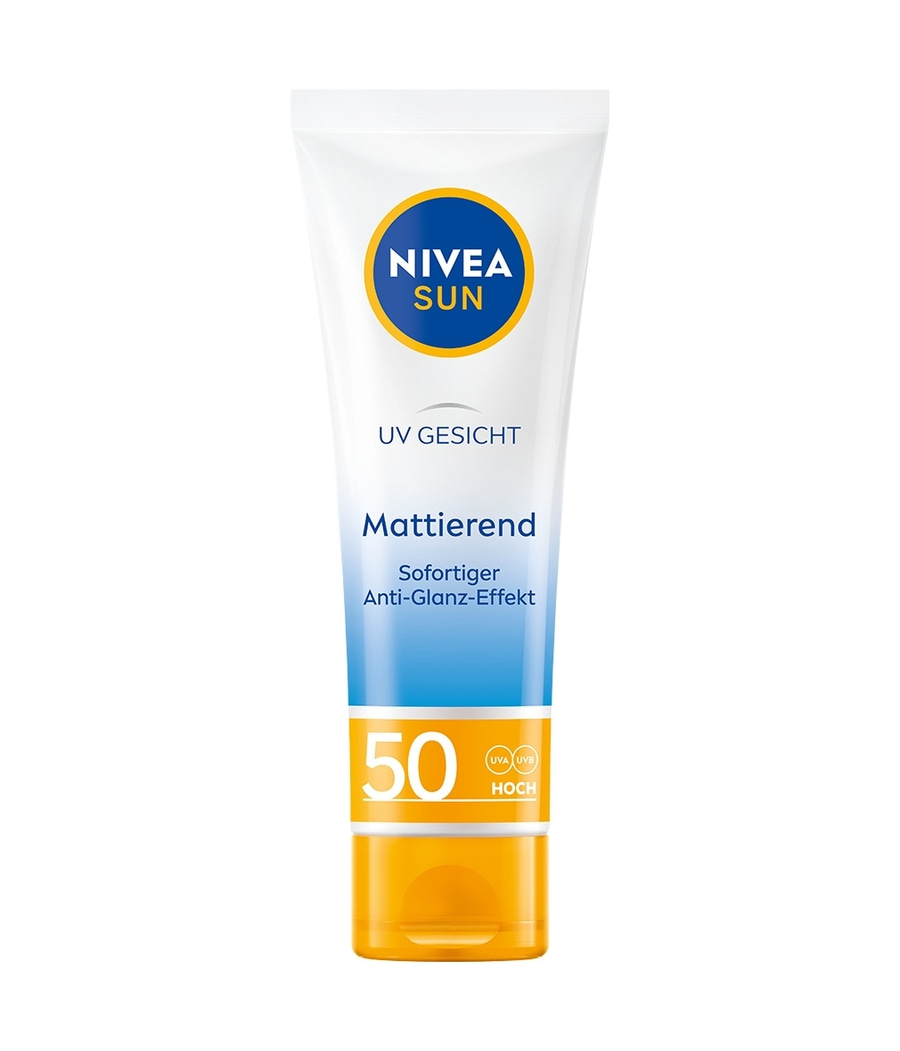 Nivea Sun Sonnencreme für das Gesicht mit LSF 50, mattierend, Anti-Glanz-Effekt