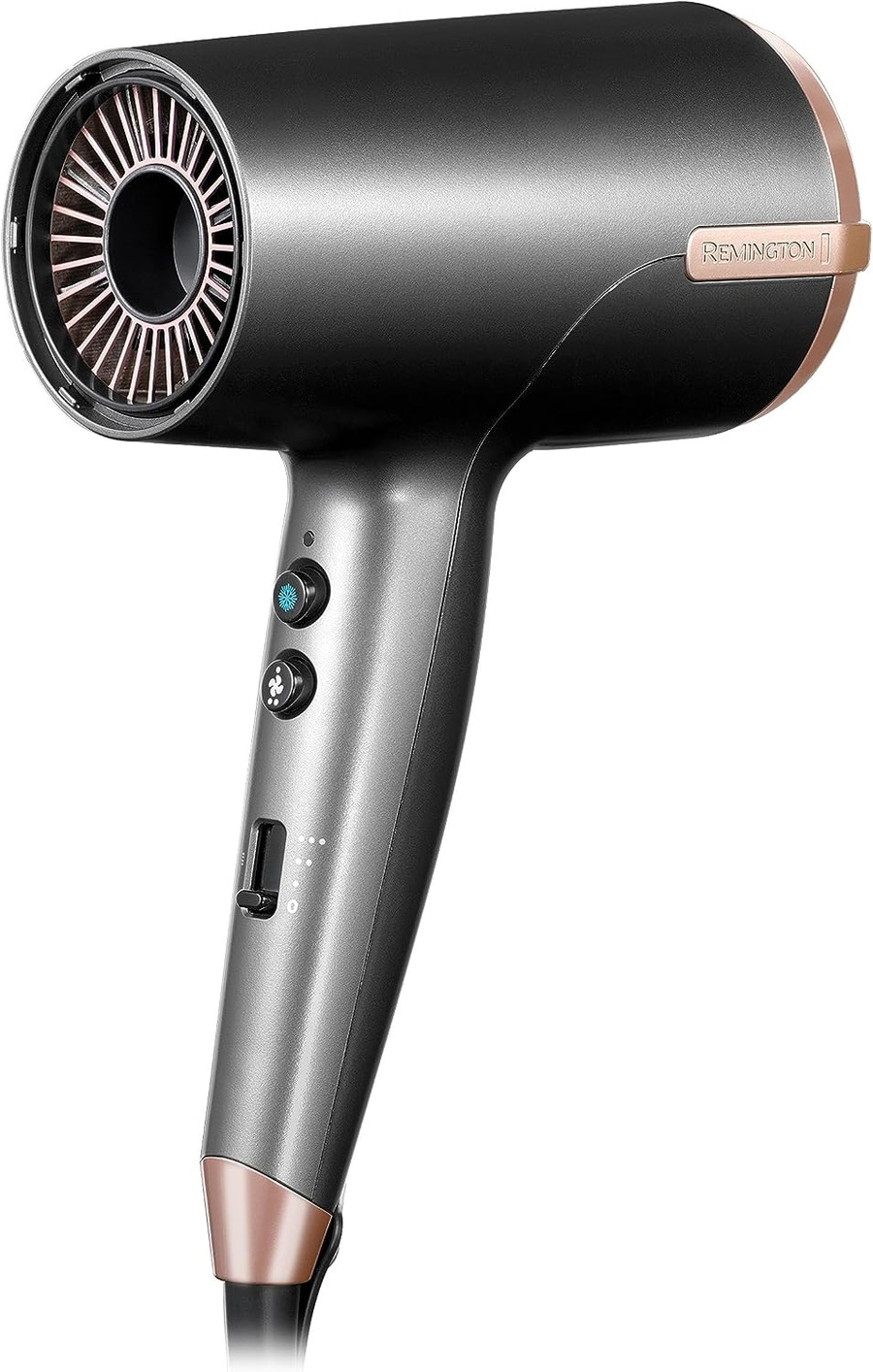 REMINGTON Haartrockner D6077 ONE Dry&Style Ionentechnik 4 Aufsätze 120km/h 2000W