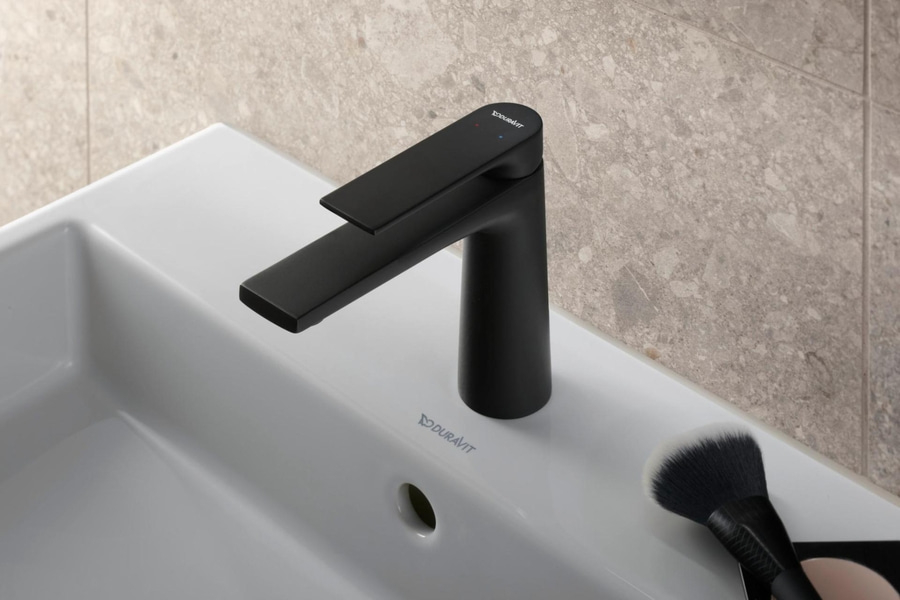 DURAVIT Tulum Einhebel Waschtischmischer M Einhandmischer Wasserhahn schwarz