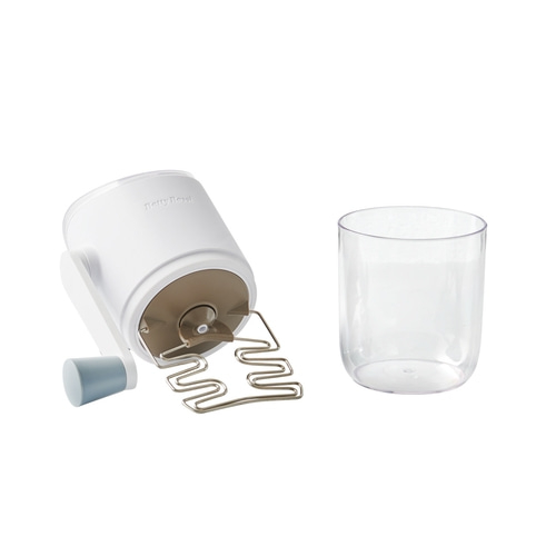 BETTY BOSSI Saucen-Blitz Sauce Handmixer Kunststoff Silikon Metall Grau