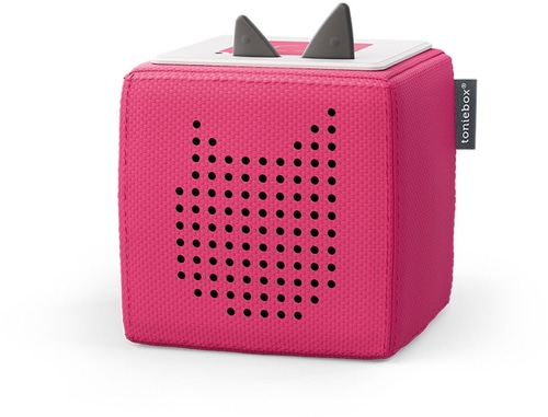 TONIEBOX Lautsprecher Bluetooth intuitives Audiosystem mit Figur pink B-WARE
