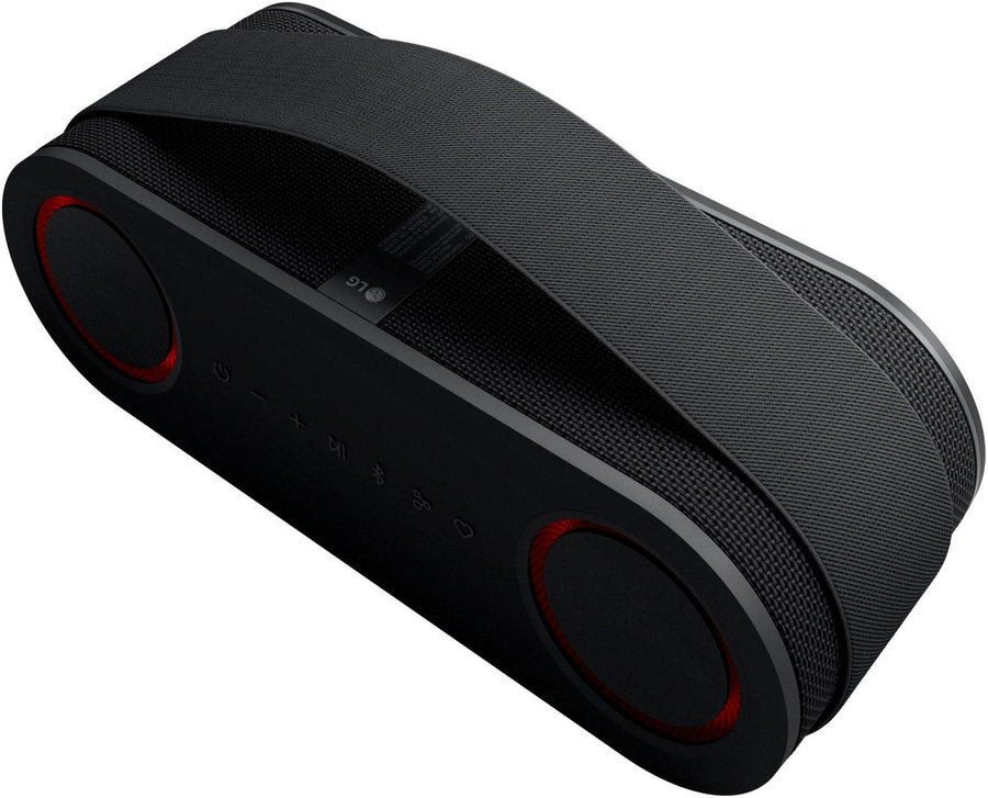 LG xboom BOUNCE tragbarer Bluetooth-Speaker Stereo 40W schwarz USB-C B-WARE