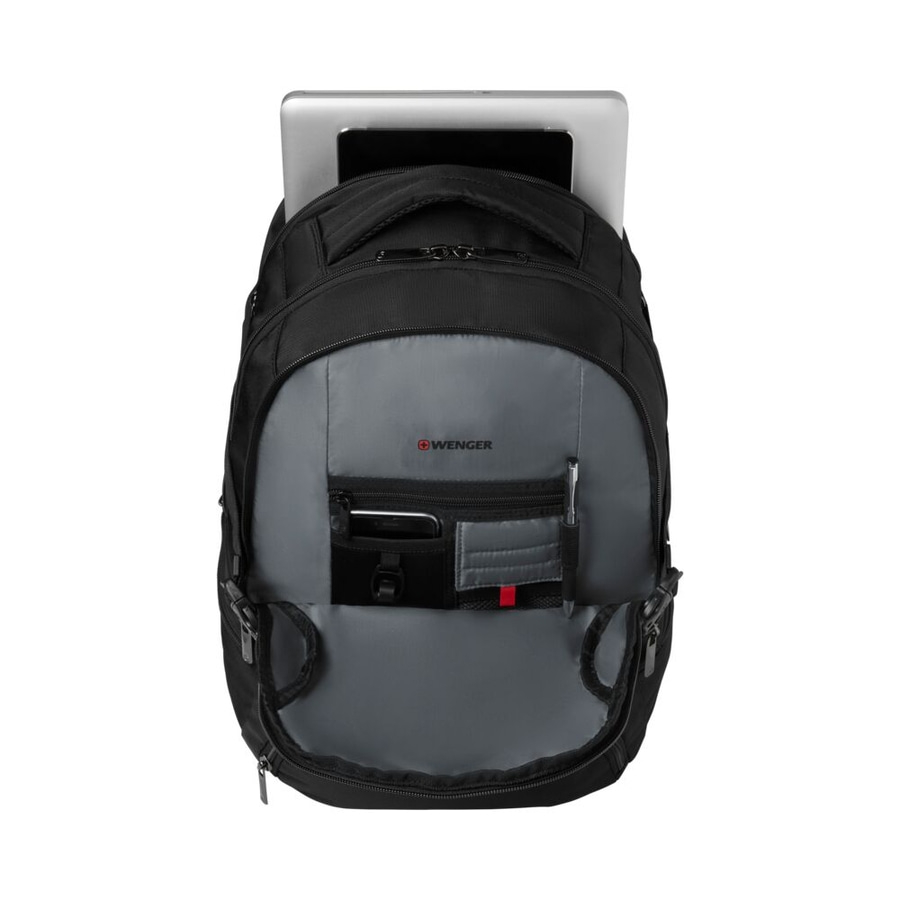 WENGER Deluxe-Laptop-Rucksack Transit 16" Laptop 27 Liter Tablet-Fach Schwarz