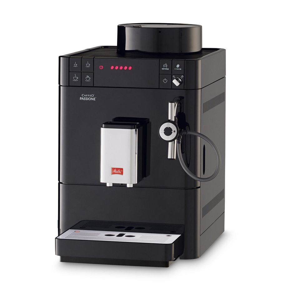 MELITTA Kaffeevollautomat Caffeo Passione F53/0-102 Espressomaschine Schwarz