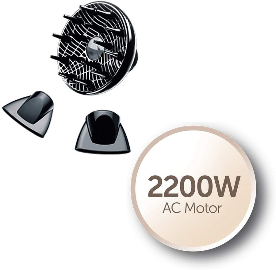 REMINGTON Haartrockner AC8002 Keratin Protect Ionen 130km/h Luftstrom 2200 W