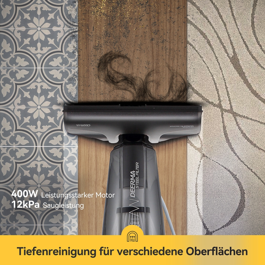 DEERMA Staubsauger Stielstaubsauger Zyklon 600 W B-Ware