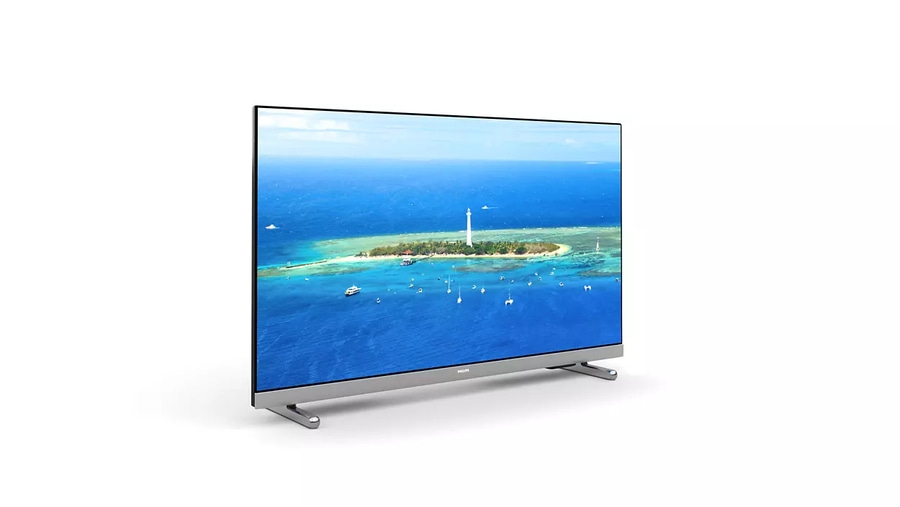 PHILIPS Fernseher 32PHS5527/12 LED HD TV 32 Zoll 80 cm 1.280 x 720 silber