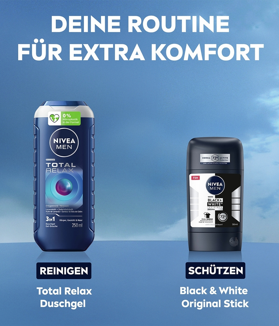 Nivea Duschgel und Deostick für Männer