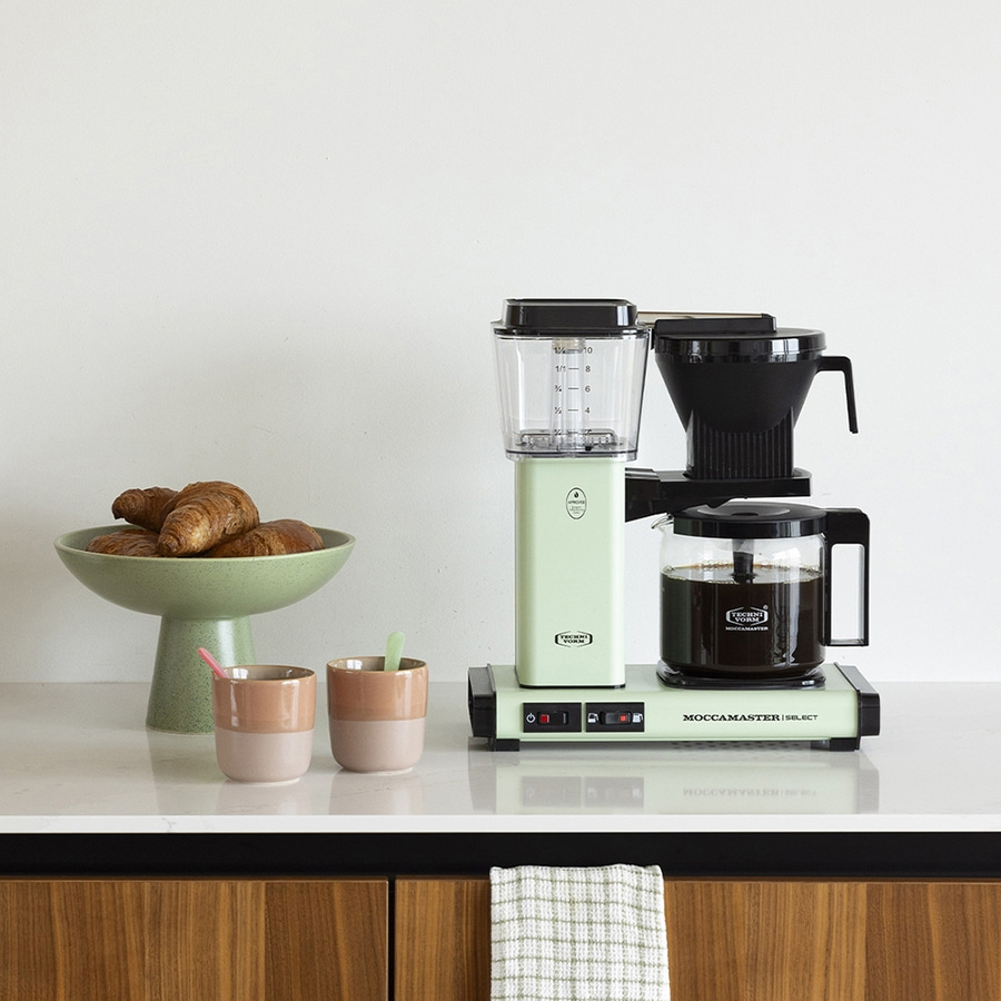 MOCCAMASTER Filterkaffeemaschine KBG Select Pastel Green 1,25L hellgrün NEU