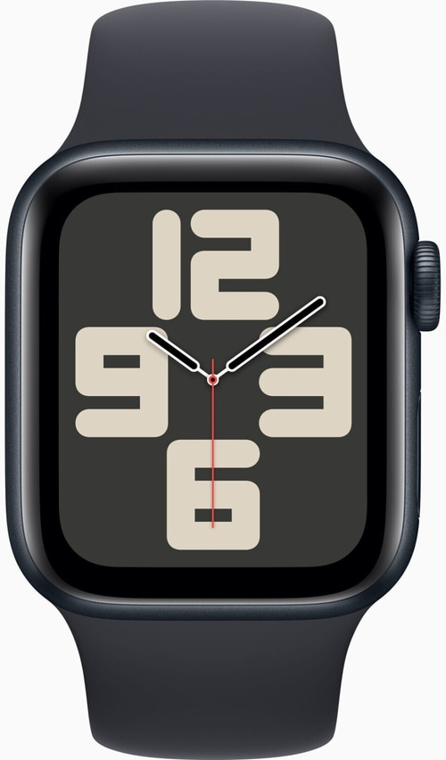 APPLE Watch SE 2024 GPS 40 mm Aluminium Sportband Mitternacht MXE93QF/A B-WARE