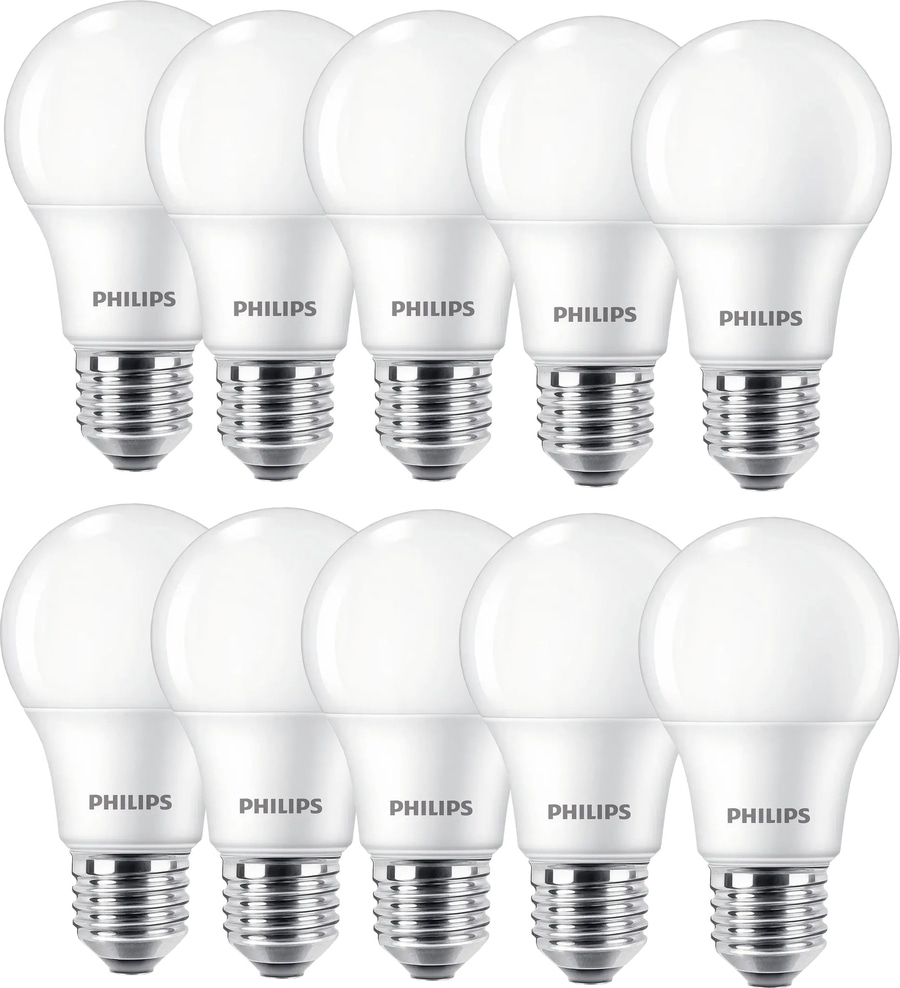 10x PHILIPS LED Leuchtmittel E27 40W Lampen Leuchten 470lumen NEU